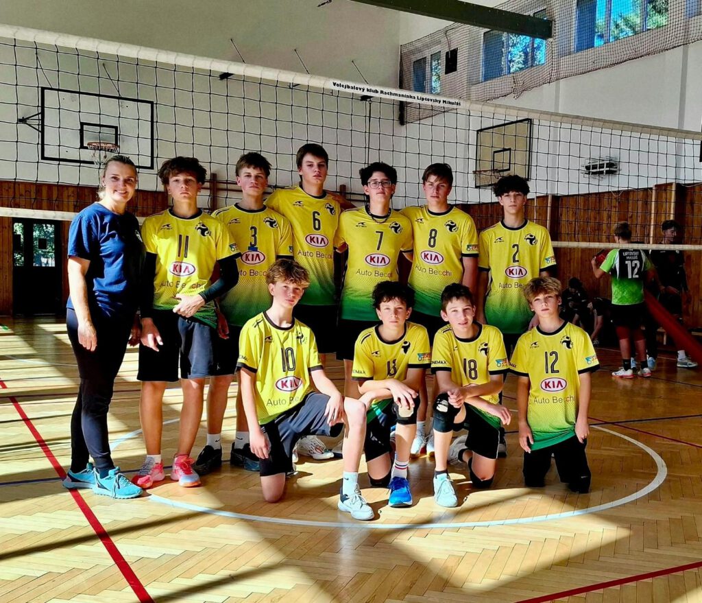 Družstvo Starší žiaci VO AC UNIZA Žilina
