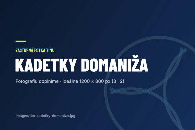 Kadetky Domaniža VO AC UNIZA Žilina – zástupná fotografia