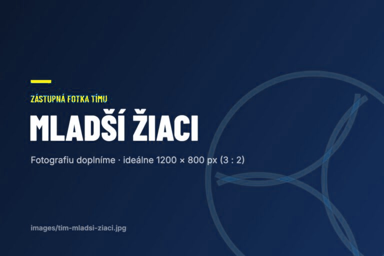 Mladší žiaci VO AC UNIZA Žilina – zástupná fotografia