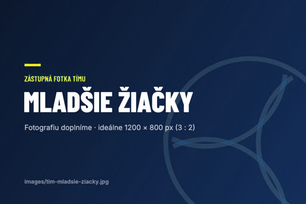 Mladšie žiačky VO AC UNIZA Žilina – zástupná fotografia