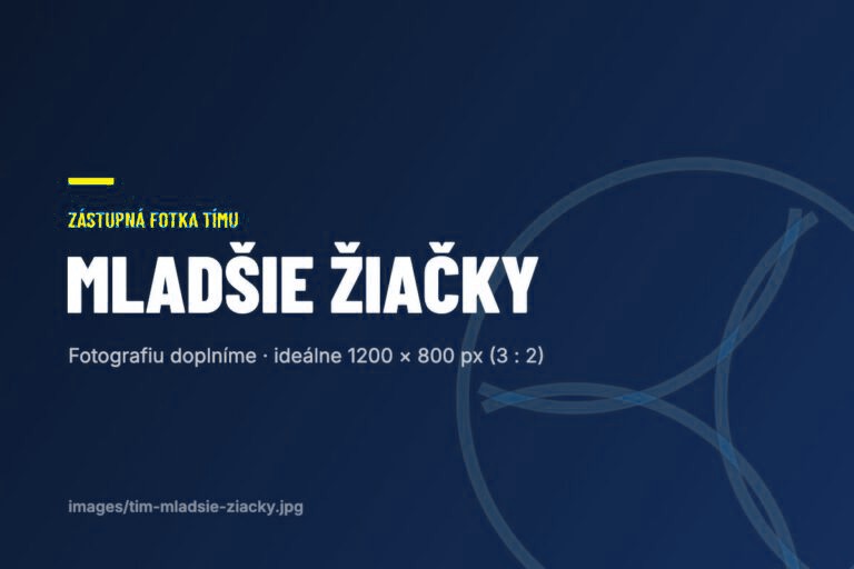 Mladšie žiačky VO AC UNIZA Žilina – zástupná fotografia